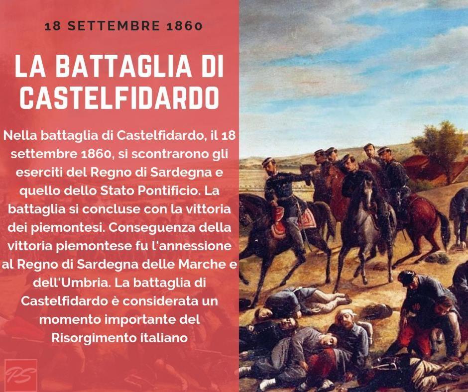 Appartamento indipendente in villa Castelfidardo Esterno foto